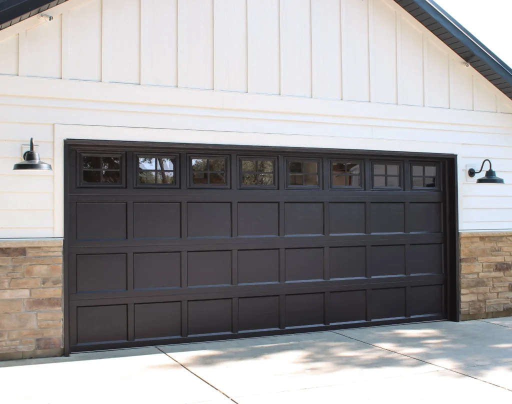 garage door width