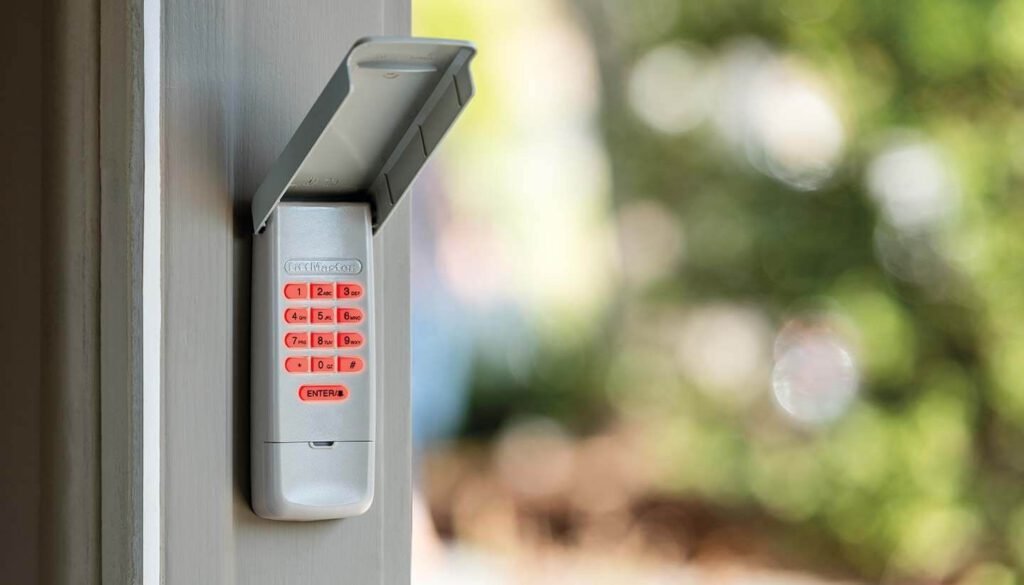 Garage Door Keypad California